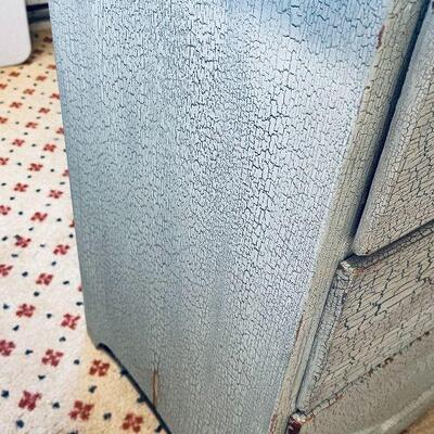 L156: Distressed Three Drawer Chest