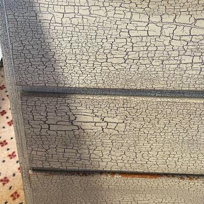 L156: Distressed Three Drawer Chest