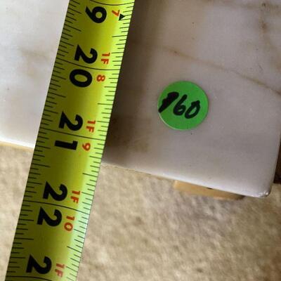 L160: Marble Top Coffee Table