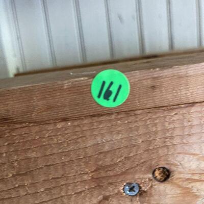 L161: Pair of Wood Wine Racks