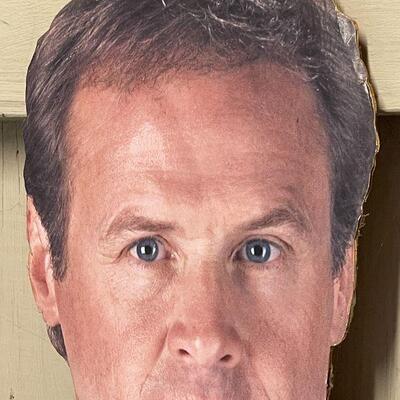 L162: Rusty Wallace poster with Car