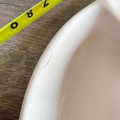 L167: Pair of Serving Bowls and Divided Platter