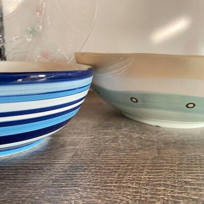 L168: Three Serving Bowls