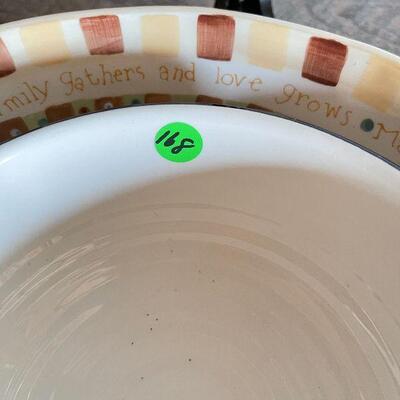 L168: Three Serving Bowls