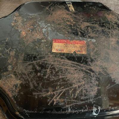 L175: Two Vintage Metal Trays