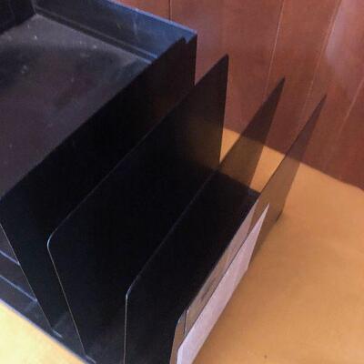 #112 Metal File Folder / IN box 