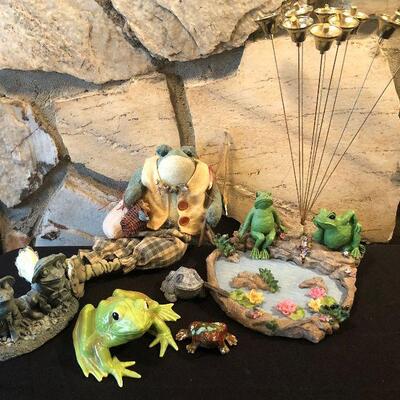 #133 Ceramic and Resin FROG Collection