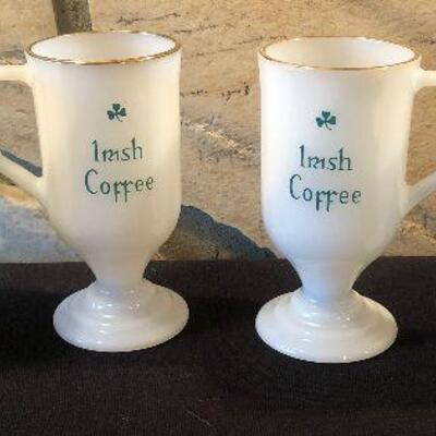 #138 4 Irish Coffee Mugs 
