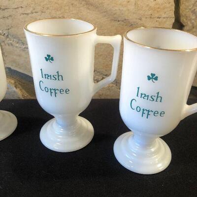 #138 4 Irish Coffee Mugs 