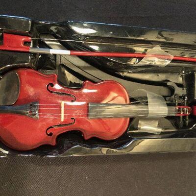 #155 Battery Operated Musical Violin 