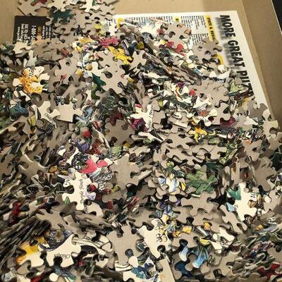 #189 3 Jigsaw Puzzles 1 Opened - 2 are new 