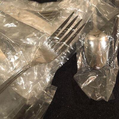 #198 New in The Package Stainless Steel Flatware 
