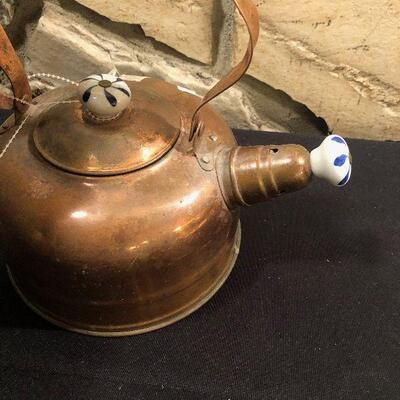 #200 Copper Tea Pot 