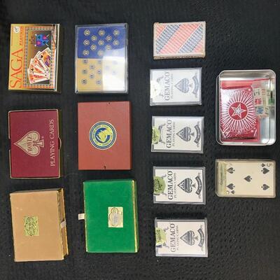 Large Lot of 13 Sets of Playing Cards