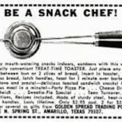 Vintage â€œTreat Time Toasterâ€œ Camping Press