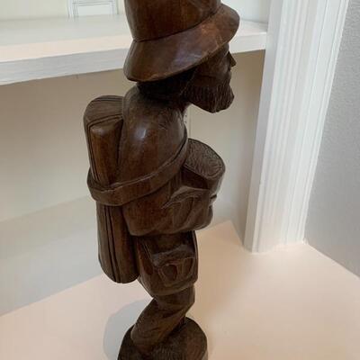 Wood Carved Statue