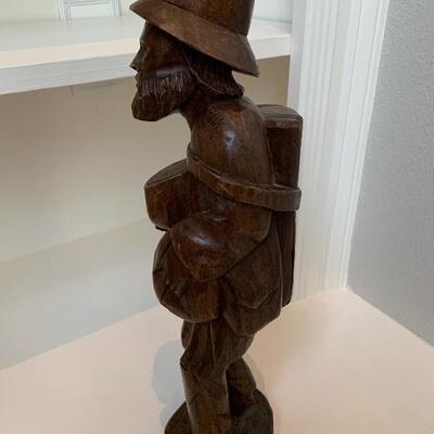 Wood Carved Statue