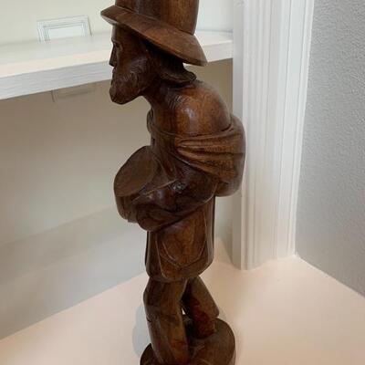 Wooden Carved Statue 