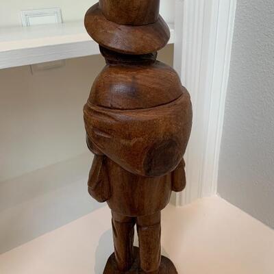 Wooden Carved Statue 