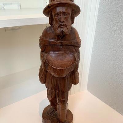Wooden Carved Statue 