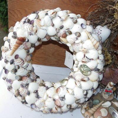 2- Large Wreaths of Ocean Shells .