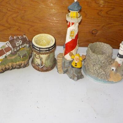 4 Light House decor.