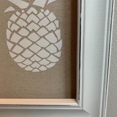 Bulletin Board in Distress Style Frame (Never Used)