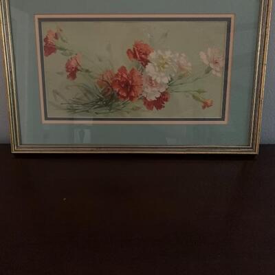 Framed and Matted very nice!!!!!