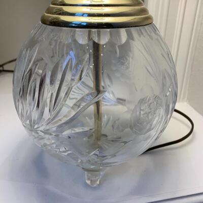 Crystal Asian Lamp 