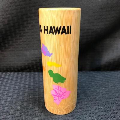 Wooden â€œAloha Hawaiiâ€œ Cup