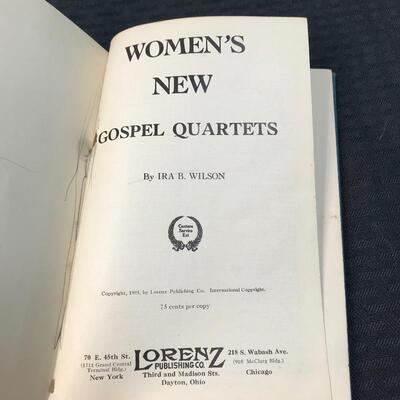 Women's New Gospel Quartets Hardcover â€“ January 1, 1925