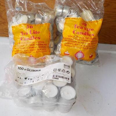 3- Bags Tea Lite Candles (120).