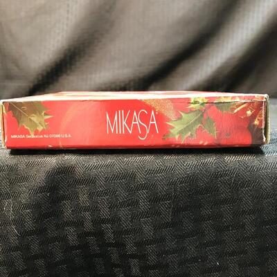 MikasaÂ® Angel Song Gold Sweet Dish NWT