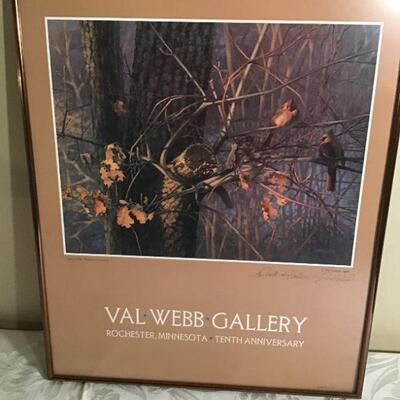 LR#335 - Val Webb Gallery signed by Scholer