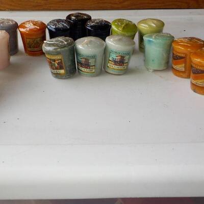 20 Candles all Yankee Candles.