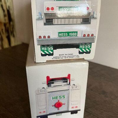 204: Two Hess Trucks