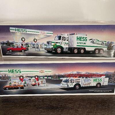 204: Two Hess Trucks