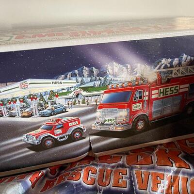 209: Two Hess Trucks