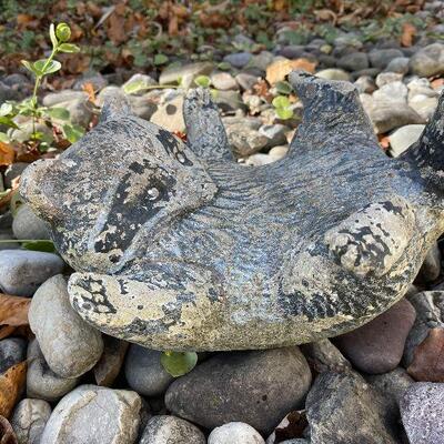 216: Outdoor Racoon Yard Decor