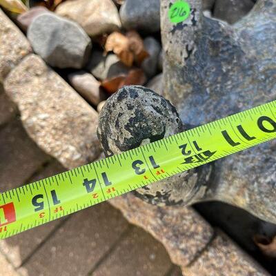 216: Outdoor Racoon Yard Decor