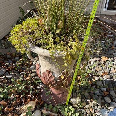 217: Large Cement Planter