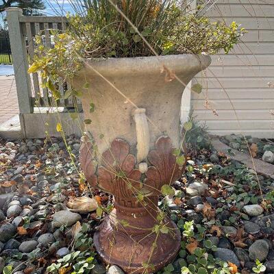 217: Large Cement Planter