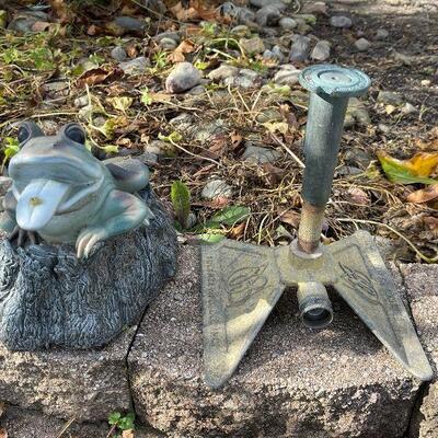 223: Metal Sprinkler and Frog