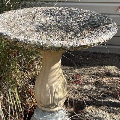 231: Cement Birdfeeder