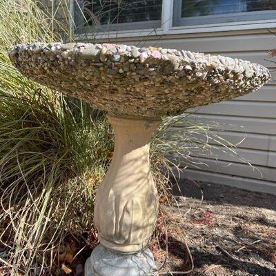 231: Cement Birdfeeder