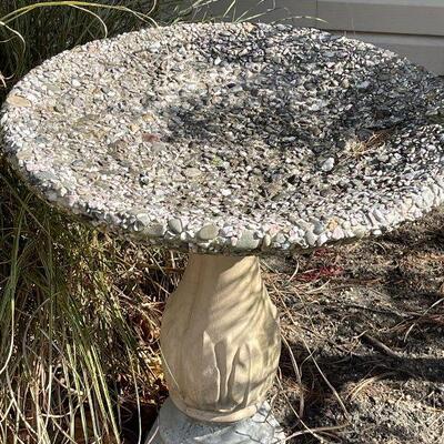 231: Cement Birdfeeder