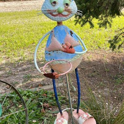 236: Cat Yard Art