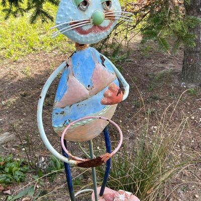 236: Cat Yard Art