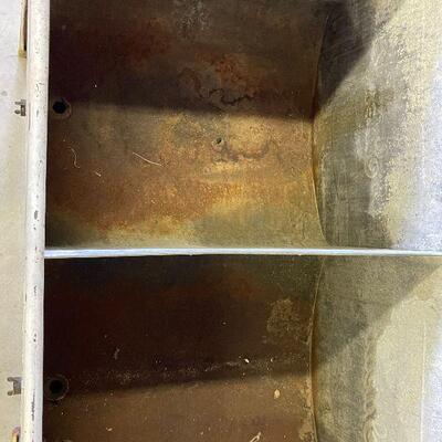 239: Vintage Galvanized Steel Ideal Ice Chest