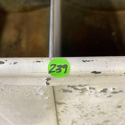 239: Vintage Galvanized Steel Ideal Ice Chest
